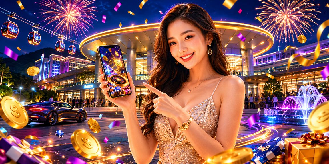 Pemain mengakses loteri dan kasino dari aplikasi di Genting Highlands