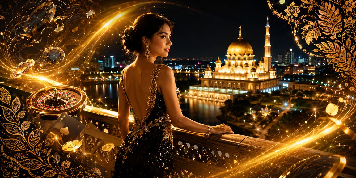 Akses aplikasi kasino poker di Putrajaya dengan pakaian batik